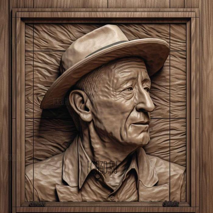 Bing Crosby 3 stl model for CNC